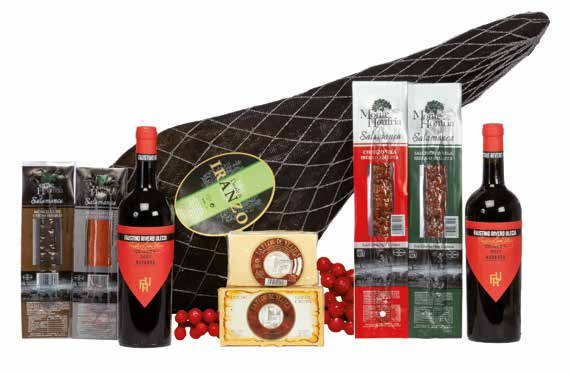Caja Jamonera con Jamón Serrano Bodega — Ref. 507