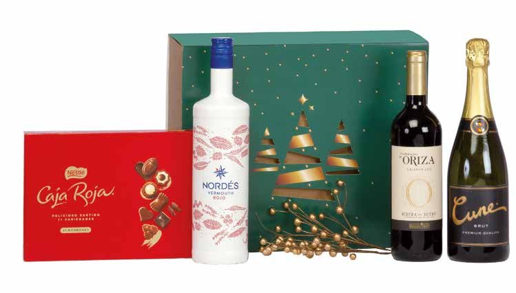 Estuche Navideño Aperitivo y Brindis — Ref. 561