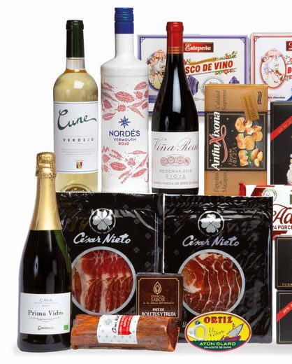 Lote Gourmet Premium Ginebra y Vinos — Ref. 115