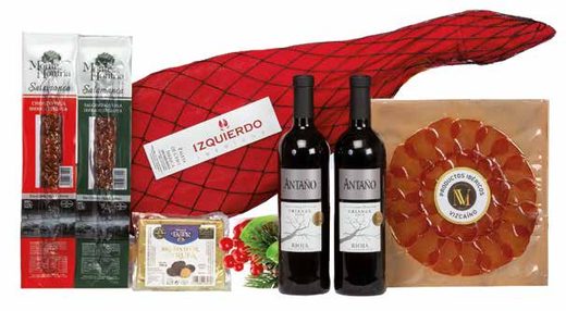 Caja Jamonera con Paleta Ibérica de Cebo de Campo de Salamanca — Ref. 504