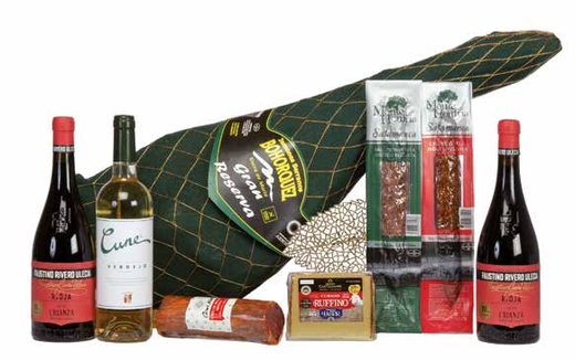 Caja Jamonera con Jamón Gran Reserva Corte V — Ref. 509