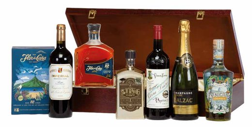 Plumier Gran Coleccion de Destilados y Champagne — Ref. 609