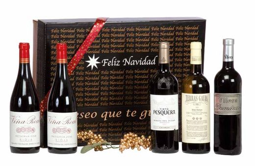 Estuche Navideño Albariño y Reservas — Ref. 612